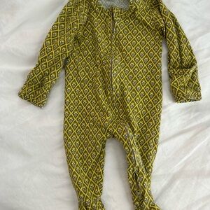 kate quinn Olive Diamond Pattern Kids One Piece